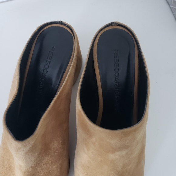 Rebecca Minkoff Brown Suede Platform Sandal - Picture 7 of 8